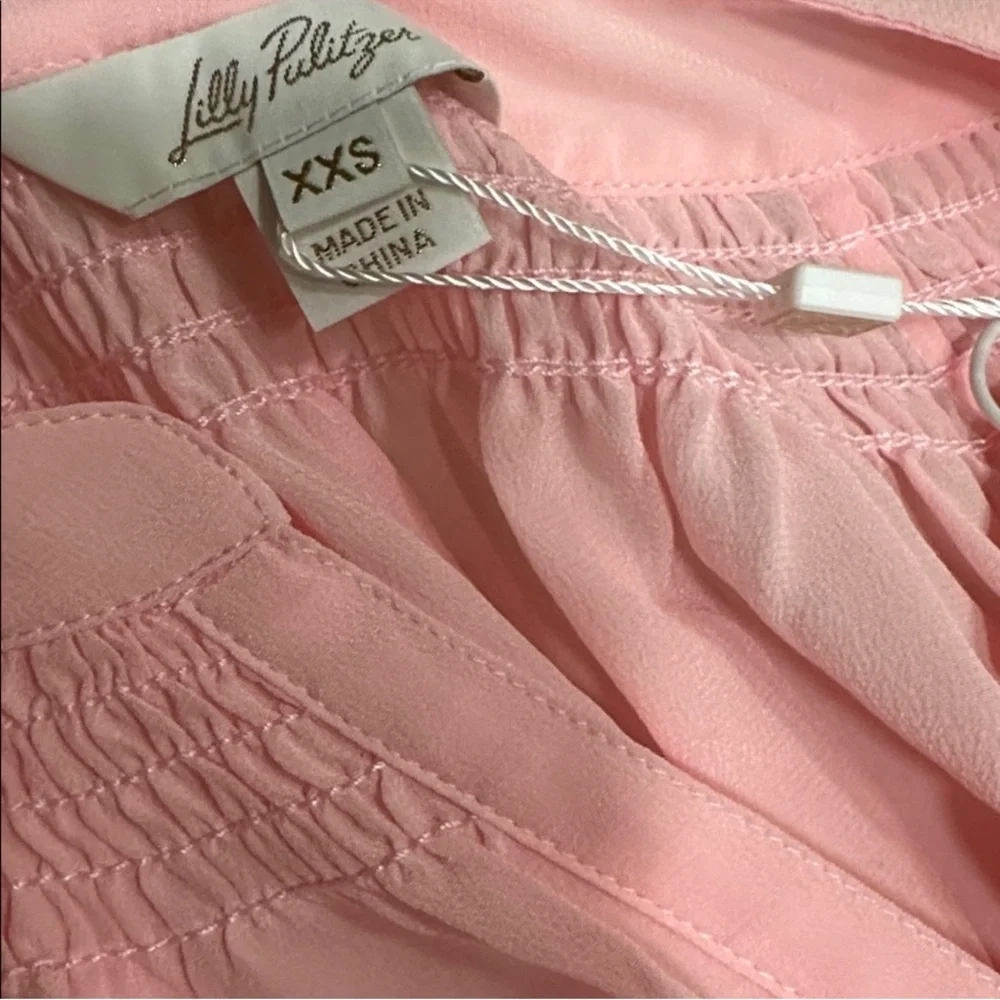 NWT Lilly Pulitzer Elsa Silk Top - Picture 6 of 6